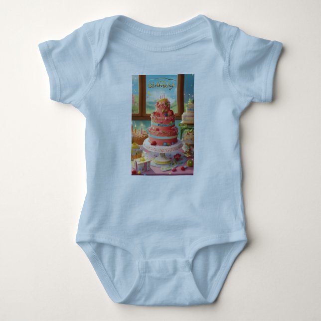 You liked this baby cloth. baby bodysuit (Front)