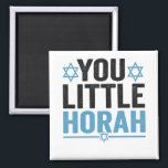 You Little Horah Hanukkah Funny Jewish Saying Gift Magnet<br><div class="desc">chanukah, menorah, hanukkah, dreidel, jewish, Chrismukkah, holiday, horah, christmas, </div>