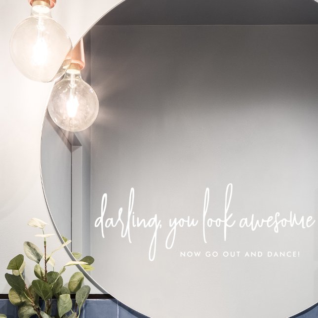 You Look Awesome Go Dance Black Wedding Bathroom (Creator Uploaded)