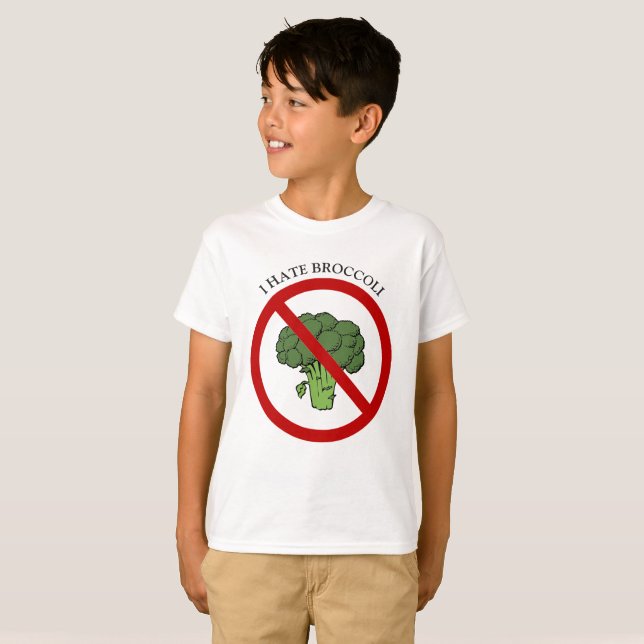 You love broccoli? T-Shirt (Front Full)