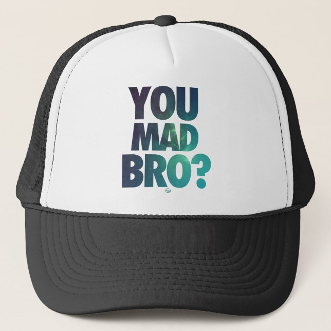 You Mad Bro (Galaxy 5) Trucker Hat (Front)
