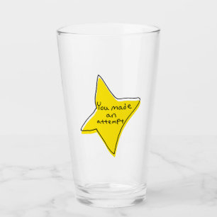 You Made An Attempt - Yellow Star Glass