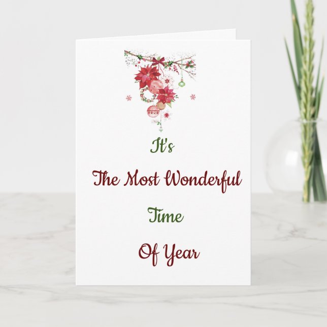 **YOU** MAKE CHRISTMAS **SPECIAL** EVERY YEAR CARD (Front)