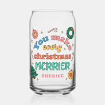 You Make Every Christmas Merrier | Cute Retro