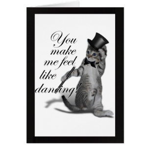 You make me feel like Dancing! Tap Dancing Cat