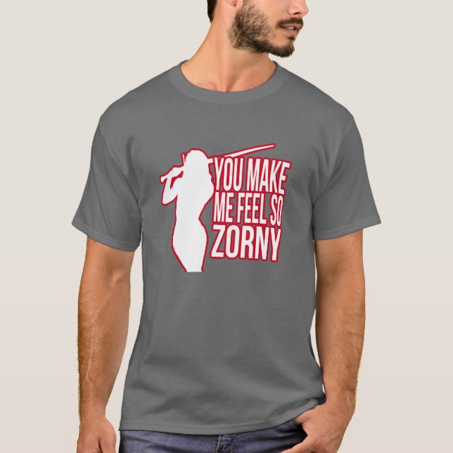 You Make Me Feel So Zorny - HEMA T-shirt (Dark) (Front)