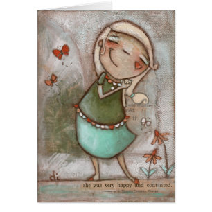 You Make Me Happy - Greeting card