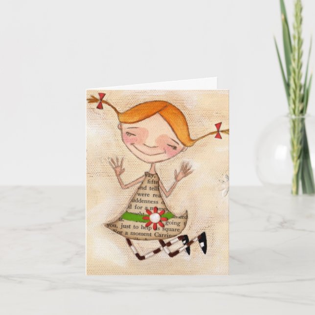 You Make Me Happy - NOte CArd (Front)