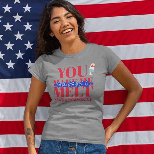 You Make Me Melt...4th of July  Tri-Blend Shirt (Creator Uploaded)