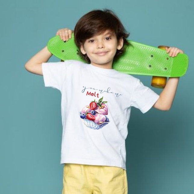you make me melt ice cream T-Shirt (Creator Uploaded)