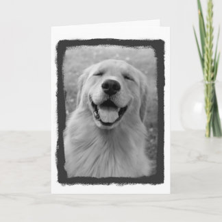 You make me smile! card