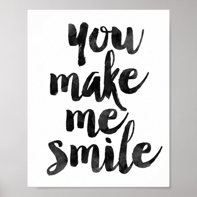 You Make Me Smile Poster (Front)