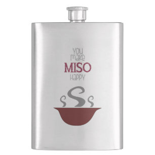 You Make Miso Happy Flask