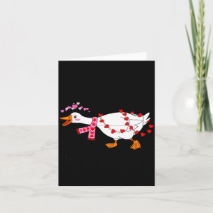 You Make My Heart Go Honk Valentine Goose Heart Si Card