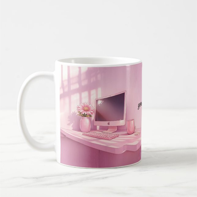 you make  my heart go oops! 💗 mug (Left)