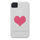 You Make My Heart Sing Case Mate iPhone 4 Case