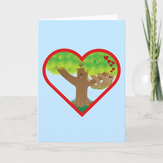 You make my heart SLOW Happy Card (Front)