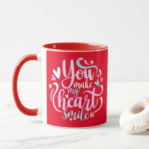 You Make My heart Smile Coffee Mug