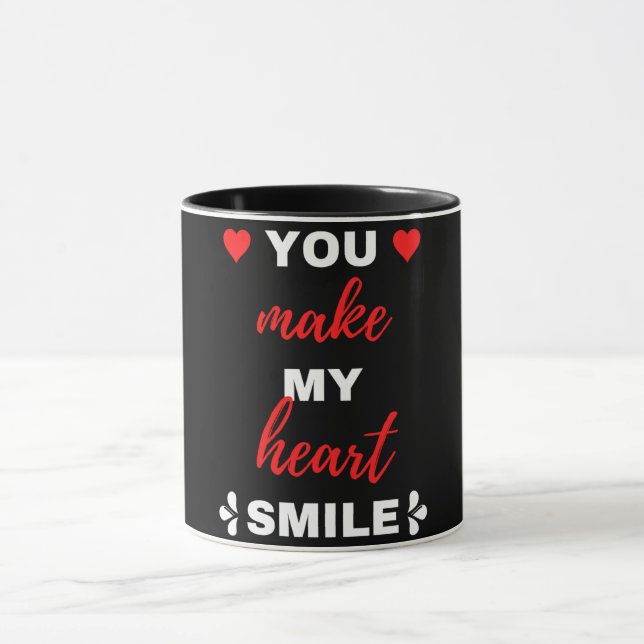 You Make My Heart Smile Mug (Center)