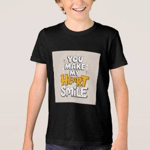 You Make My Heart Smile Tri-Blend Shirt