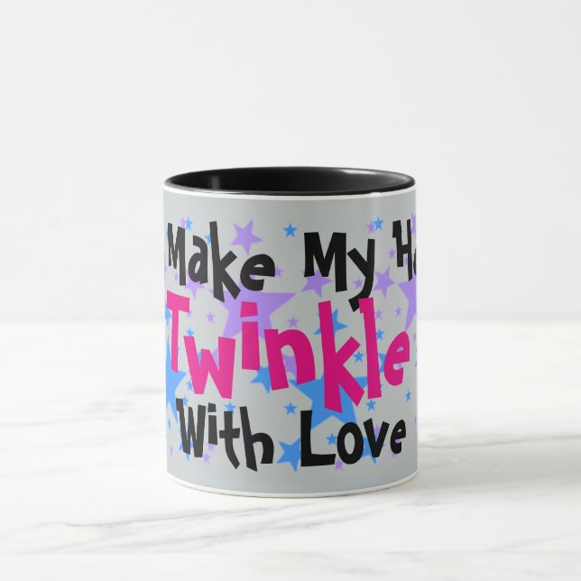 You Make My Heart Twinkle Mug - Valentine's Gift (Center)