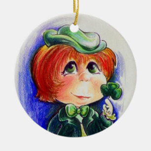 You Make My Irish Eye Smile!! Round Ornament