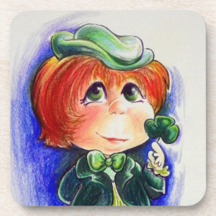 You Make My Irish Eyes Smile Cork Coaster