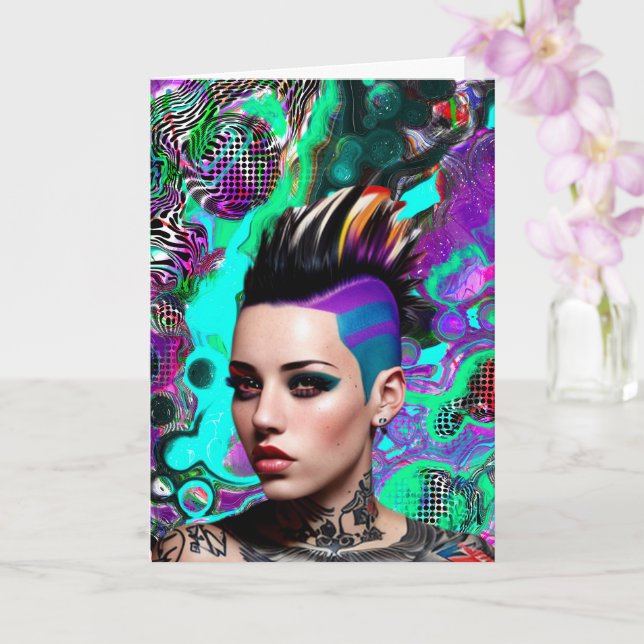 You Make the World a Beautiful Place Card (Orchid)