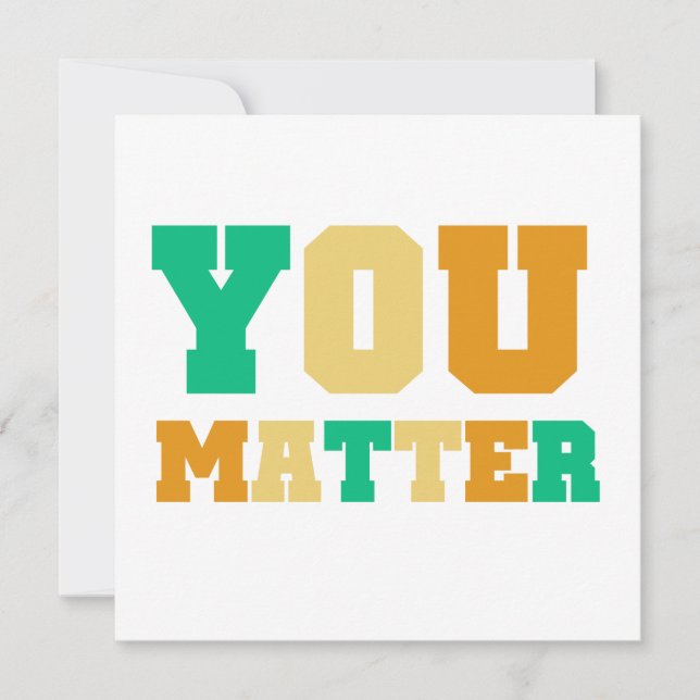 You Matter (Front)