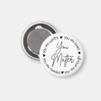You Matter – Affirmation Quote for Mental Health