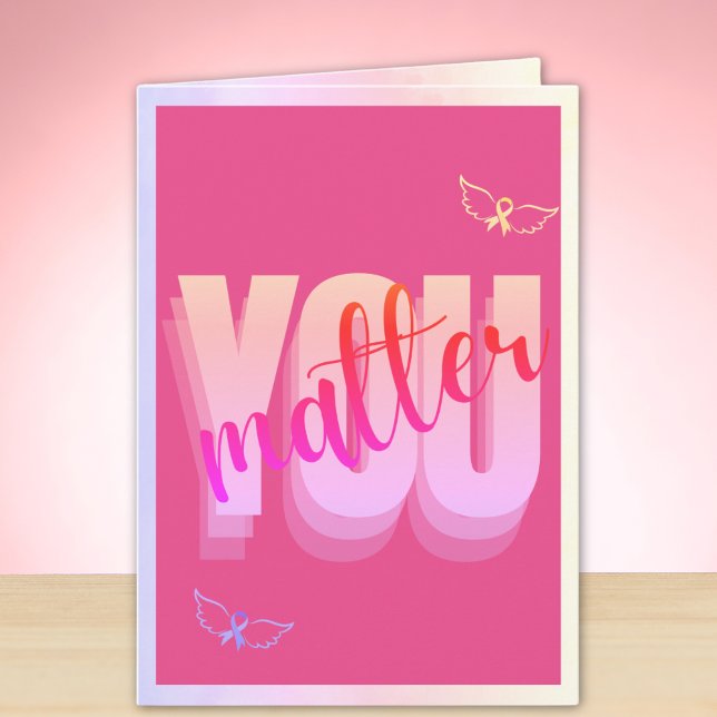 You Matter Empowering Breast Cancer Card (Creator Uploaded)