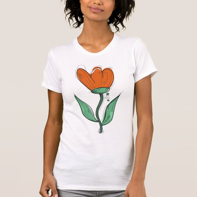 You Matter Floral T-Shirt (Front)