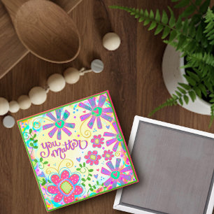You Matter Inspirivity Fun Trendy Floral Encourage Magnet