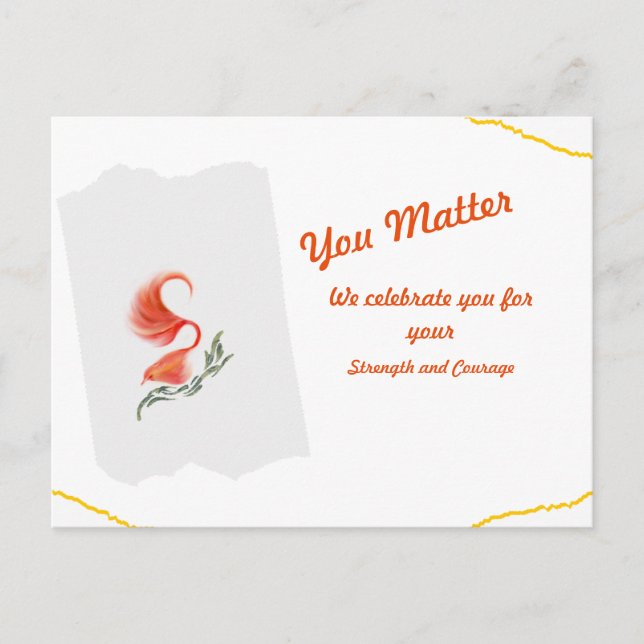 You matter Postcard (Front)