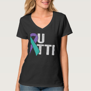 You Matter Suicide Prevention Teal Purple Awarenes T-Shirt