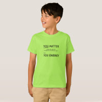 You Matter unless... (Pi Day green tshirt)