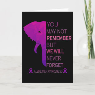 You May Not Remember But I Will Never Forget Heime Card