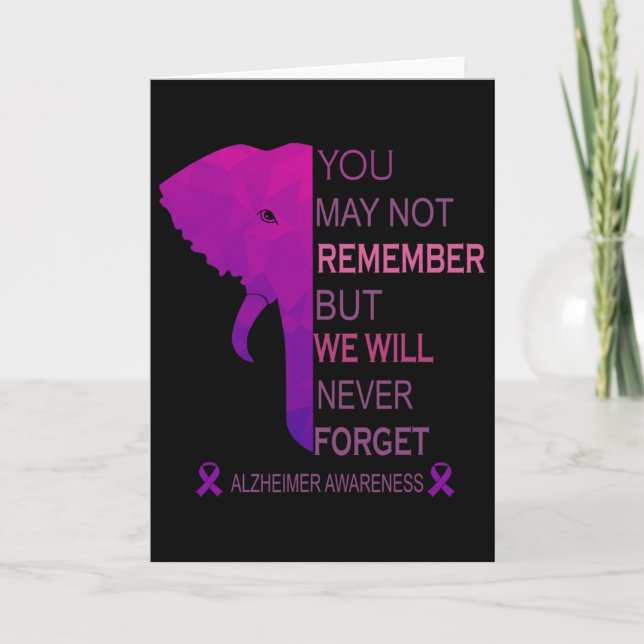 You May Not Remember But I Will Never Forget Heime Card (Front)