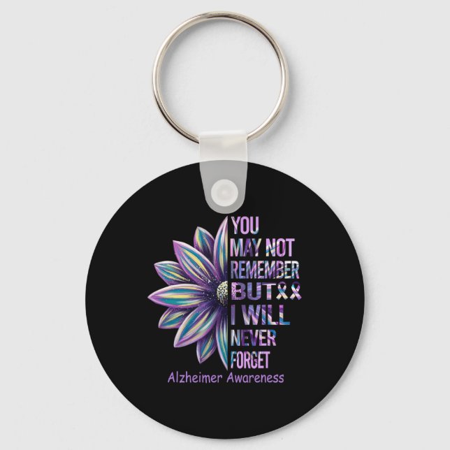 You May Not Remember But I Will Never Forget Heime Key Ring (Front)