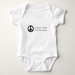 You May Say I'm a Dreamer Baby Bodysuit