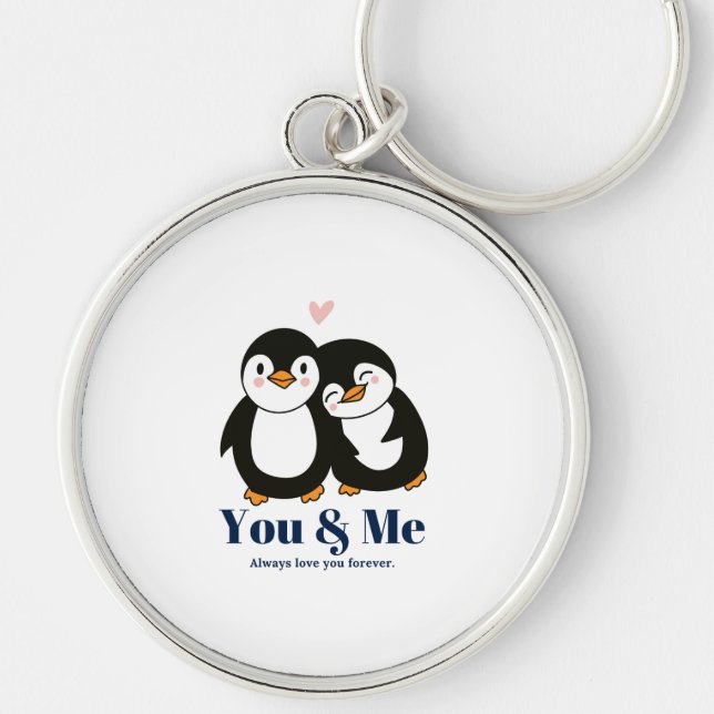 You & Me - Always Love You Forever Keychain (Front)