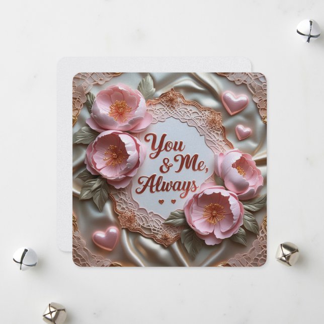 You & Me, Always valentine cards (Front/Back In Situ)