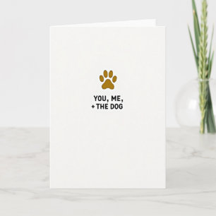 You Me And The Dog Card