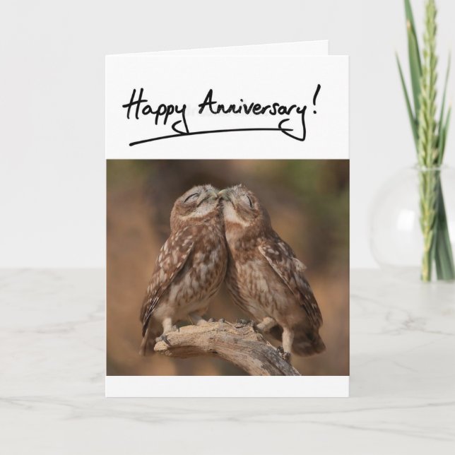 YOU & ME AS HAPPY AS CAN BE-ANNIVERSARY CARD (Front)