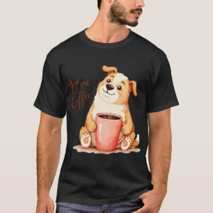 You & me Coffee - Cute Corgi & Cozy Brew T-Shirt