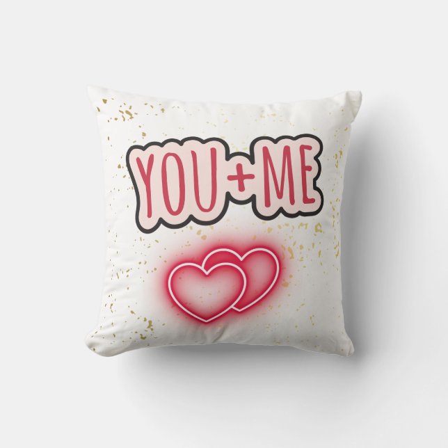 You + Me Cushion (Front)