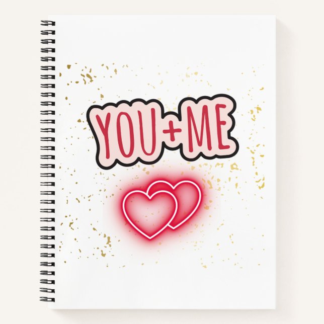 You + Me Notebook (Front)