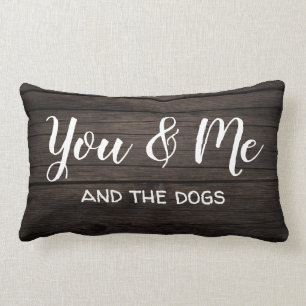 "You & Me" w/Personalisation Lumbar Cushion