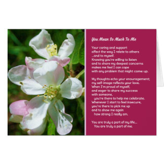 You Mean So Much To Me