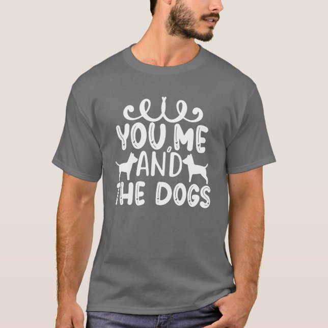 You Mehe Dog girl friends T-Shirt (Front)